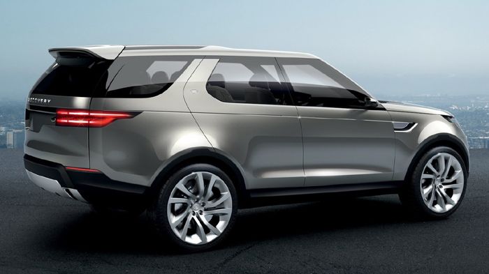 Αυτό είναι το πρωτότυπο Discovery που η Land Rover παρουσίασε πριν ένα χρόνο.